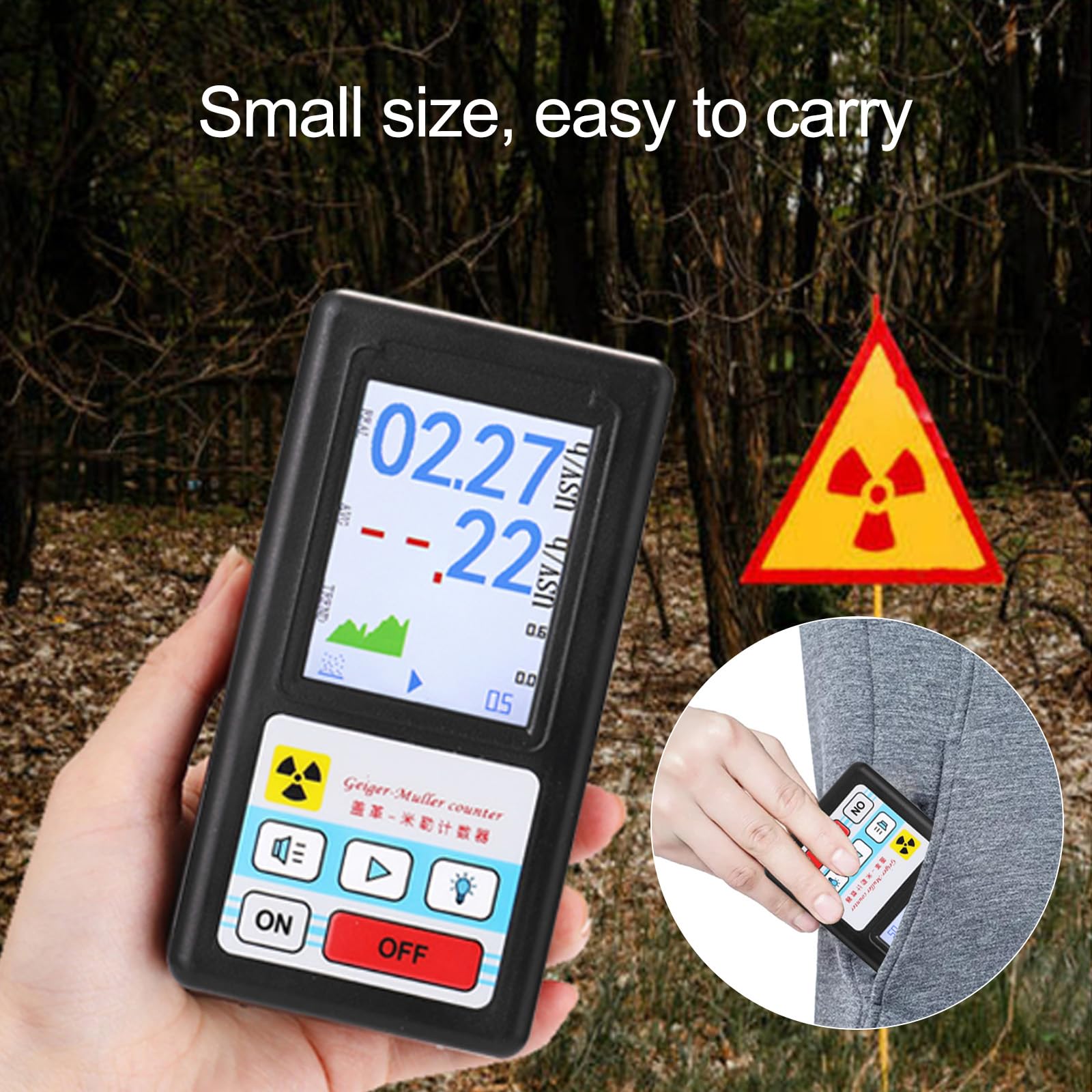 Geiger Counter - Nuclear Radiation Detector -8
