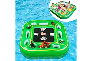 digi Inflatable Pool Games Table with Foam and Tub Tray