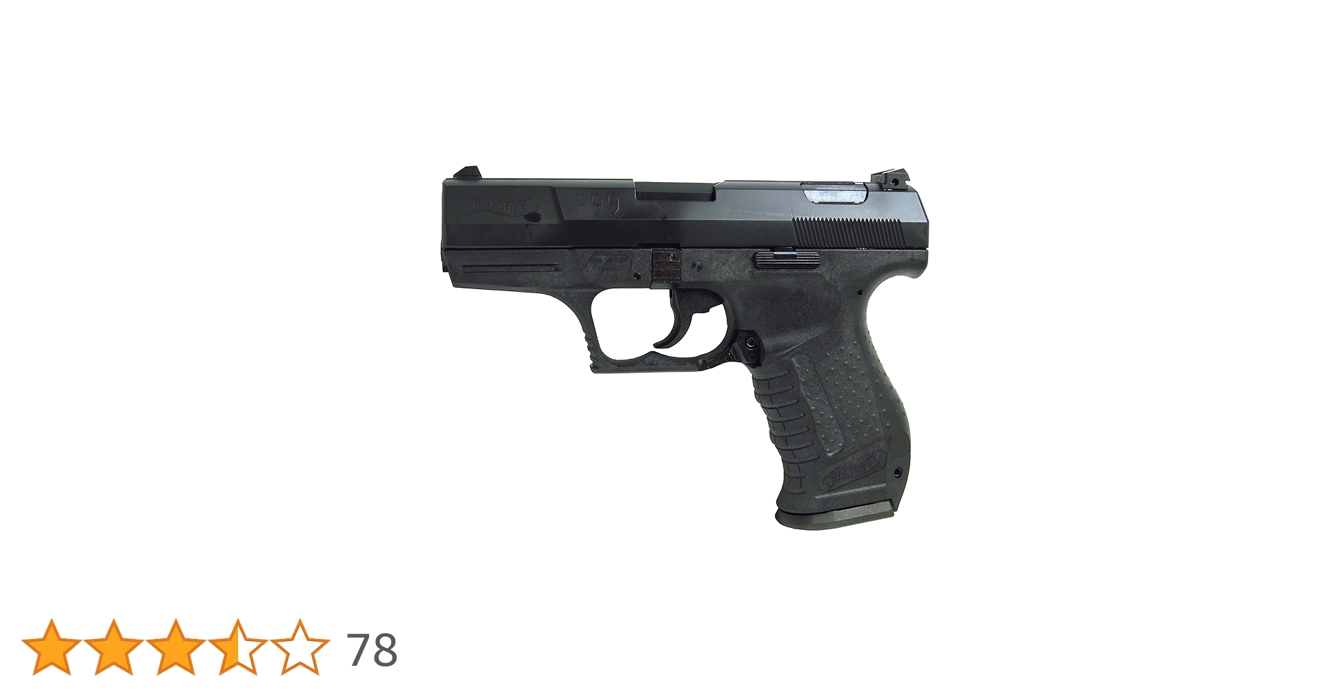 マルゼンワルサーP99 ブローバックブラック マルゼン ワルサー P99 コンパクト ブローバック ブラック
