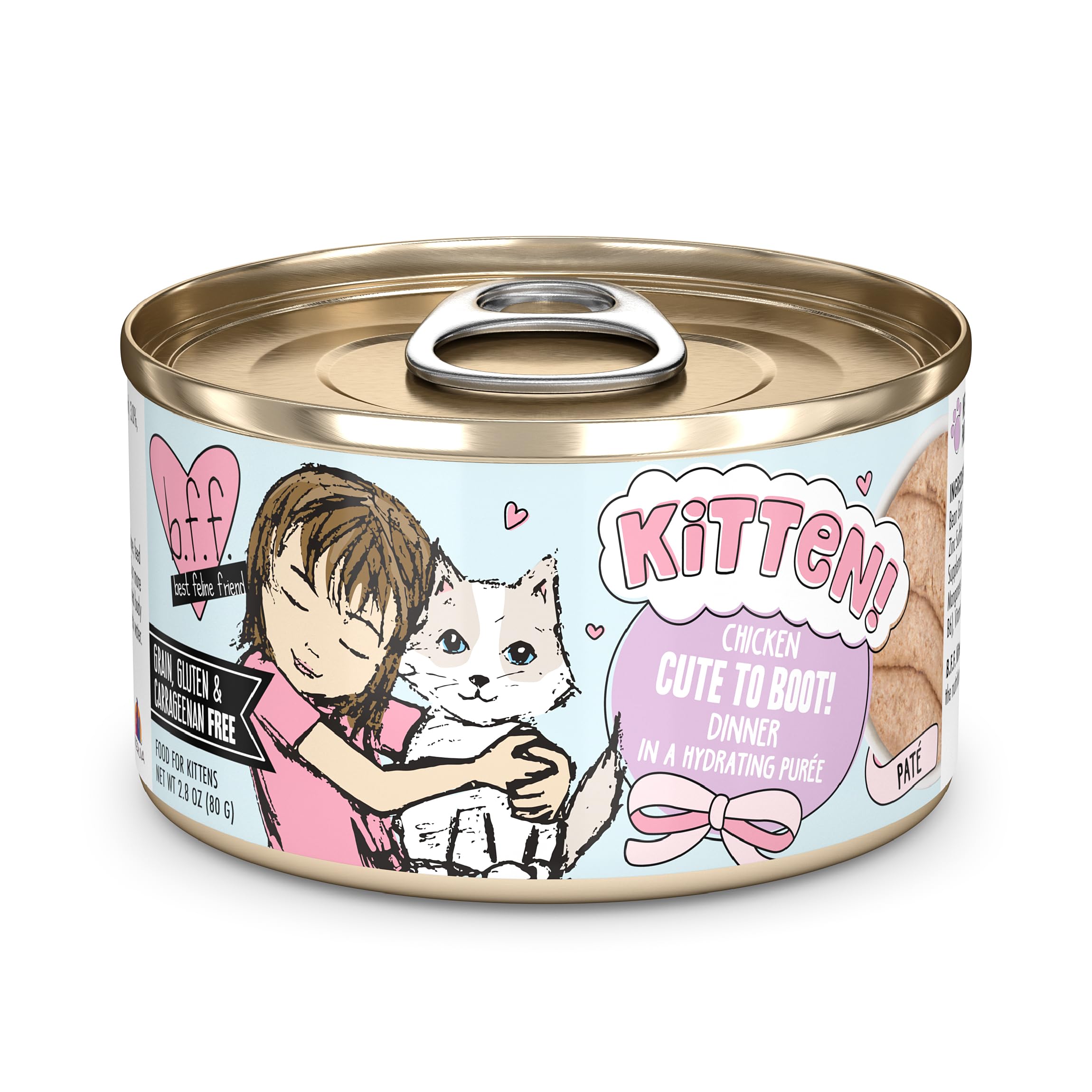 Amazon.com: Weruva B.F.F. Kitten Food, Cute to Boot with Chicken