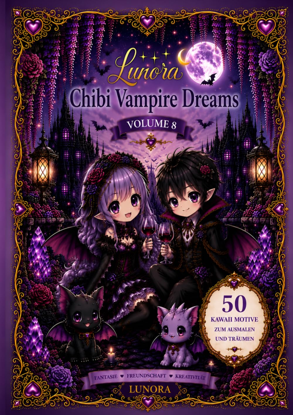 Chibi Vampire Dreams: Volume 8 (Lunora Fantasy Collection)