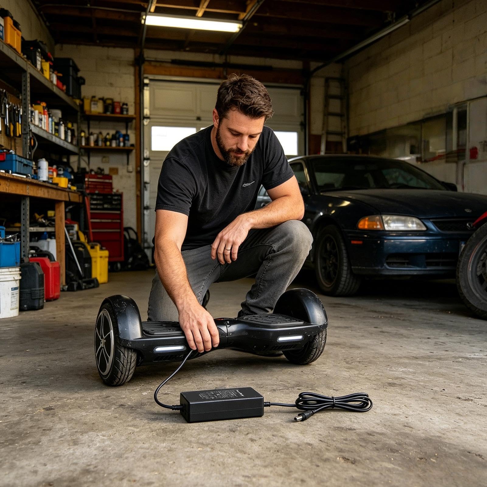 Cargador de Patinete Componentes de Potencia con de Protección Frente a