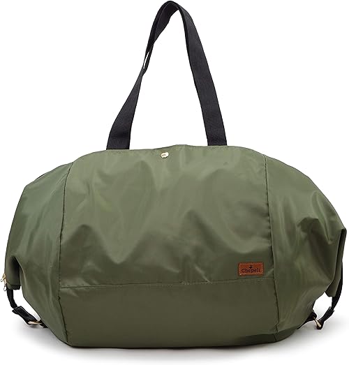 Amazon 大きめ 2way 保冷 リュック レジかごトートバック 折りたたみ 大きいサイズ 大容量 無地 買い物バッグ 保温 P584 カーキ エコバッグ 買い物バッグ