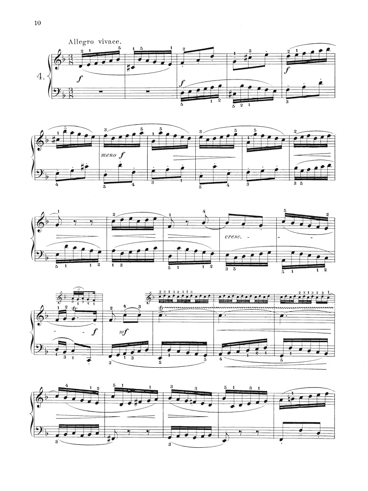 Amazon | Bach Two-Part Inventions for the Piano: Sheet Music