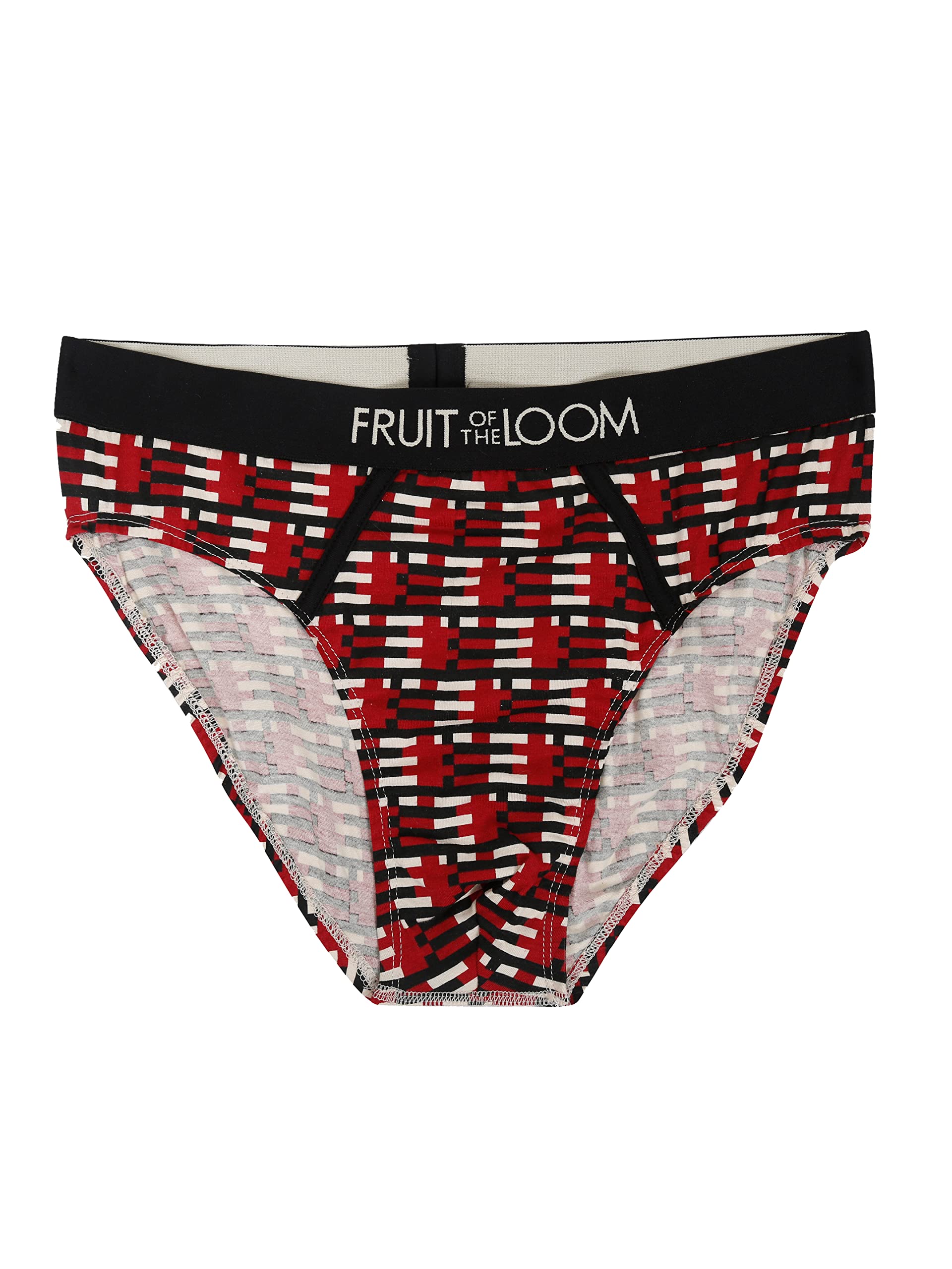 Fruit of the LoomMen's Cotton Hip Brief (Pack of 1)