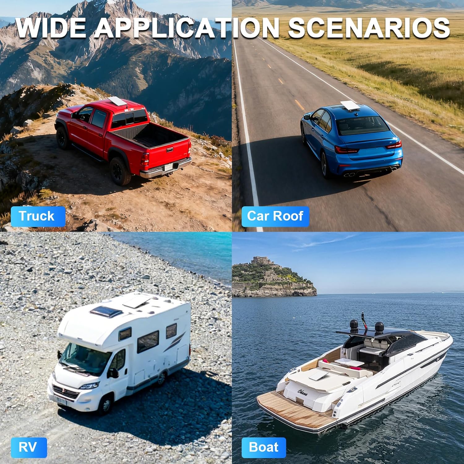 Starlink ミニカールーフマウント Starlink ミニ磁気マウント 車、RV、トラック、バン、ボート用 クイックリリース磁