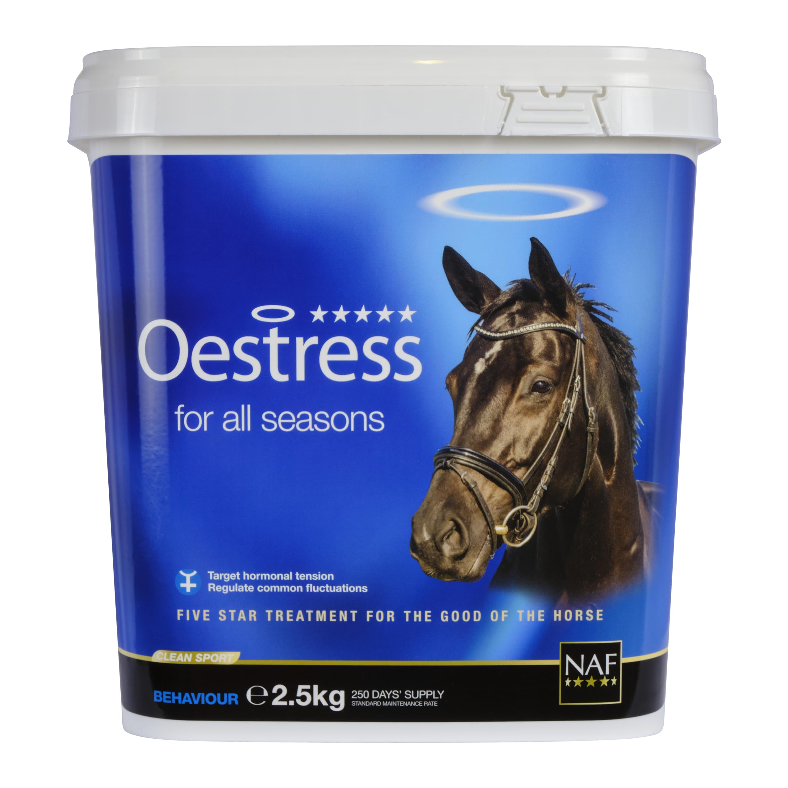 Naf Five Star Oestress Calming Powder For Horses - Tub 2.5Kg