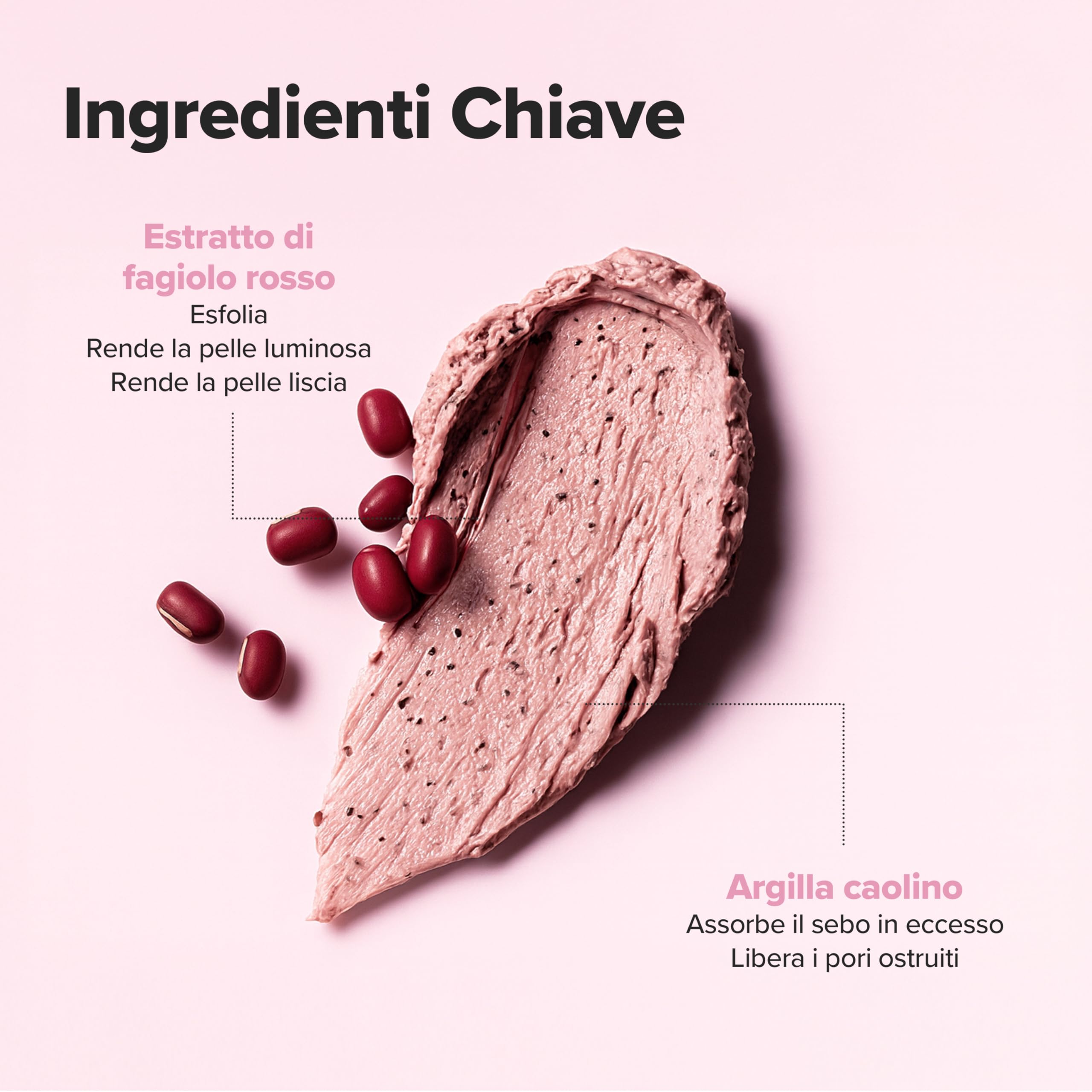 Beauty of Joseon Maschera Rinfrescante Per I Pori Ai Fagioli Rossi, Crema Di Fango, Maschera Idratante, Esfoliante Per La Pulizia Dei Pori,140 Ml, 4,73 Fl.Oz