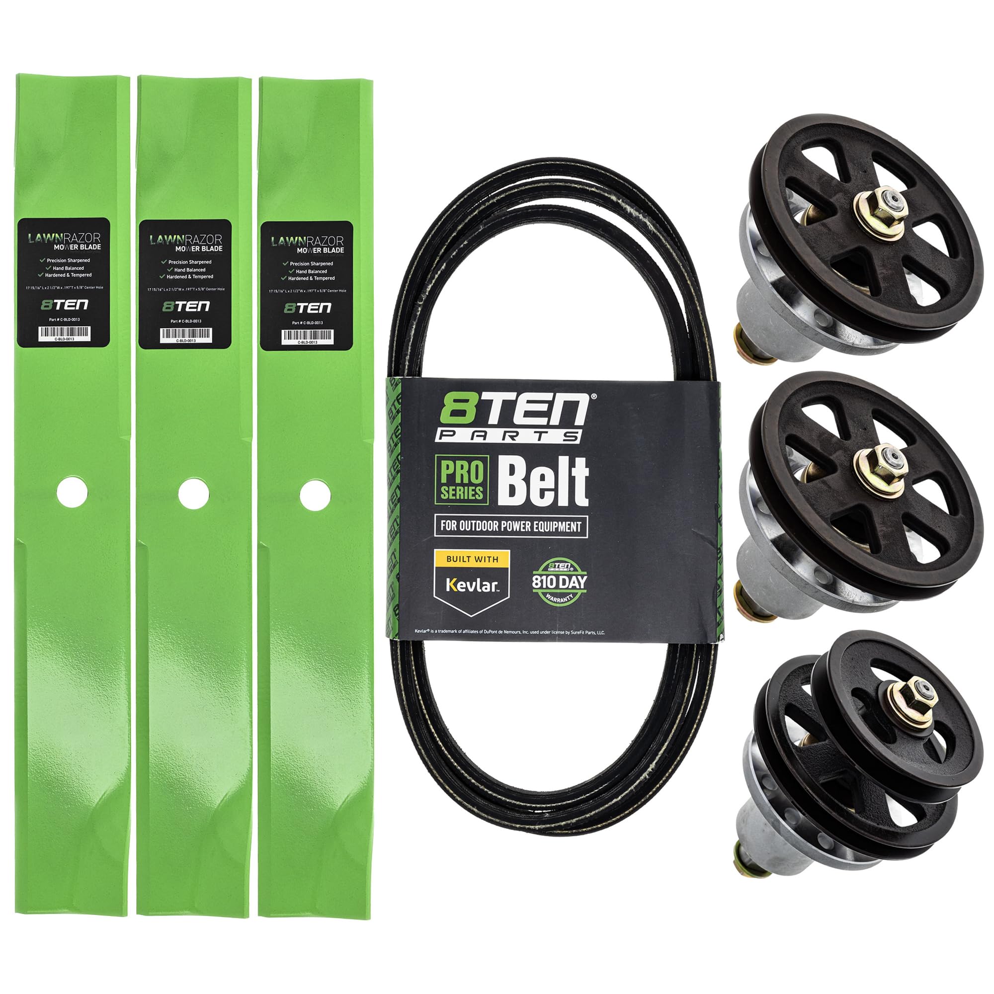 TKF Amazon.com : 8TEN Belt PTO Clutch Kit for Husqvarna Z248F RZ4824F