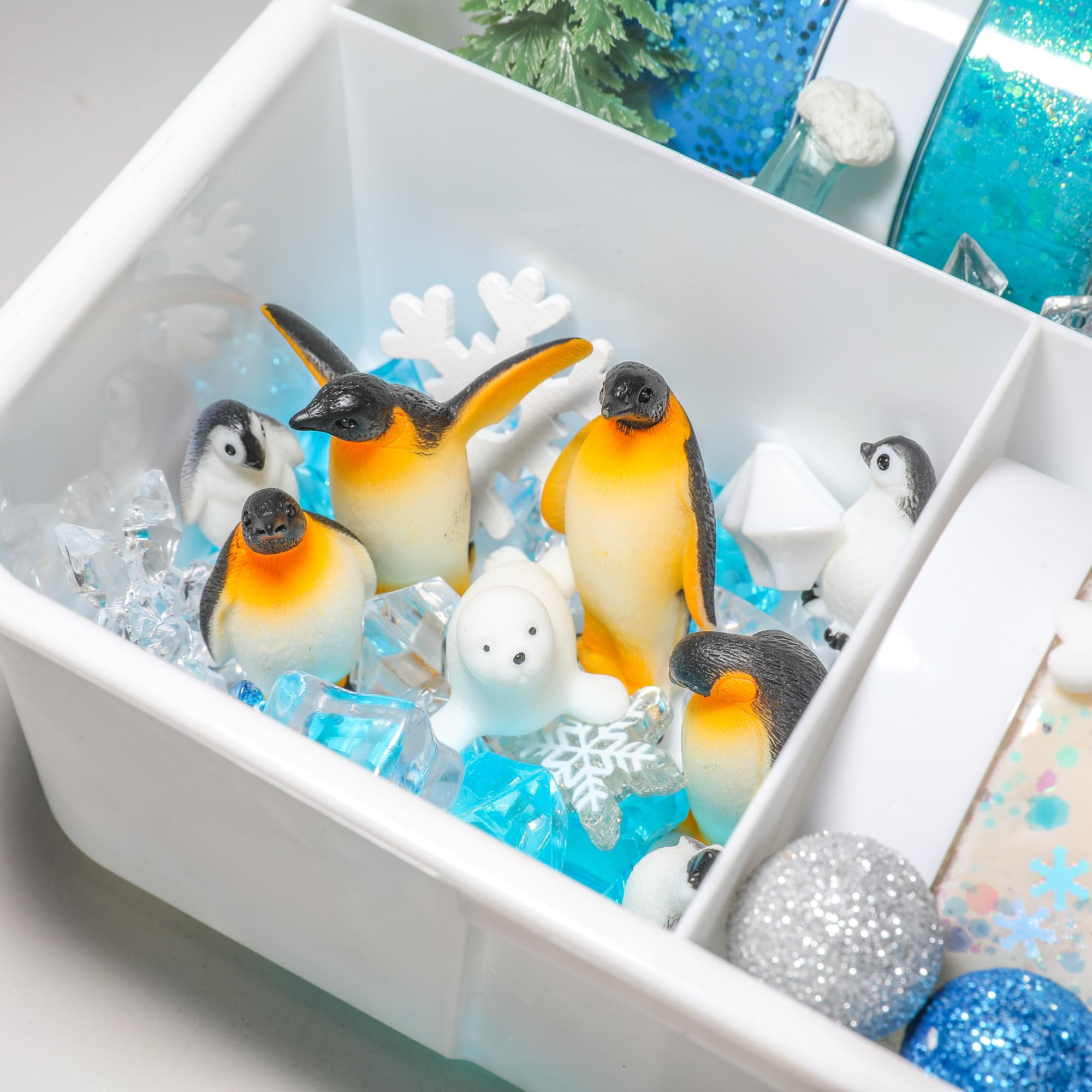 Kit de pâte à modeler d'hiver – Animaux arctiques et
