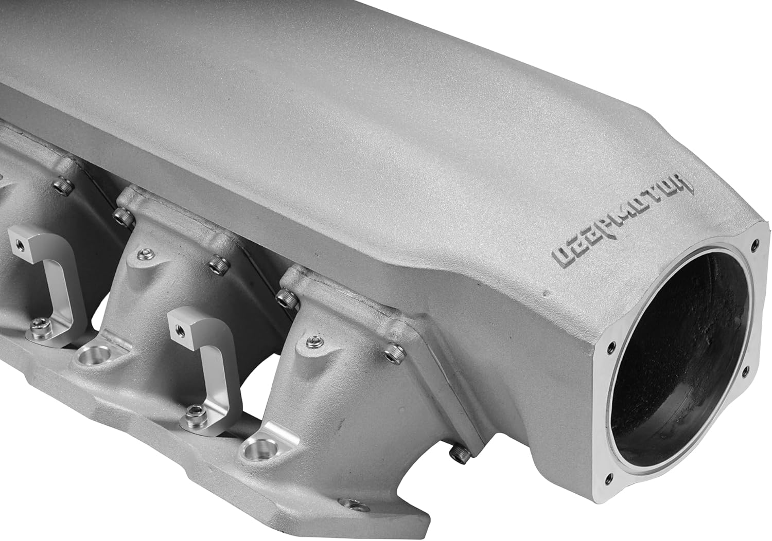 LSI/LS2/LS6 102mm Casting Bolted Intake Manifold with fuel rail and Burst Panel Flange (Satin)