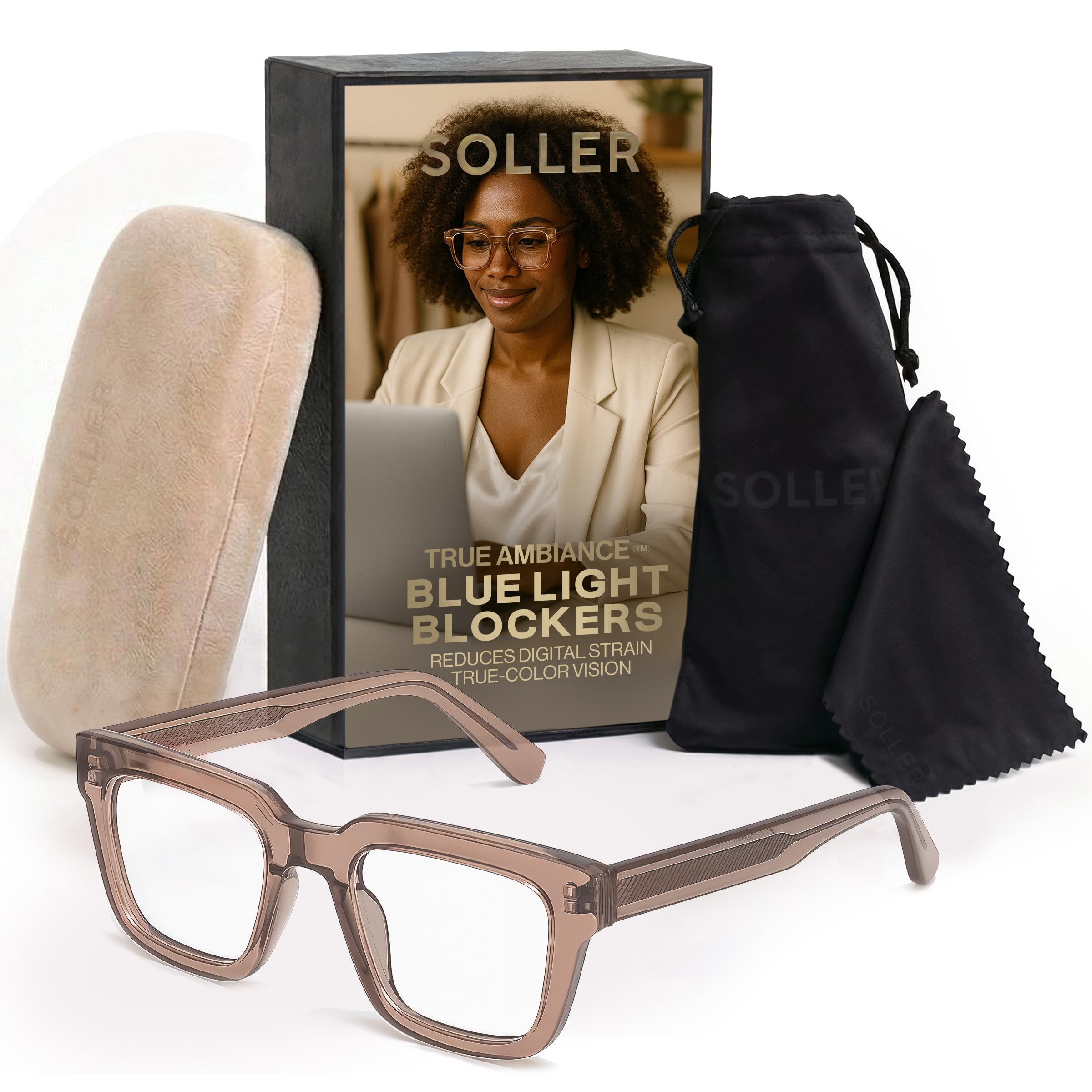 Colorado Home Co Clear Blue Light Blocking Glasses