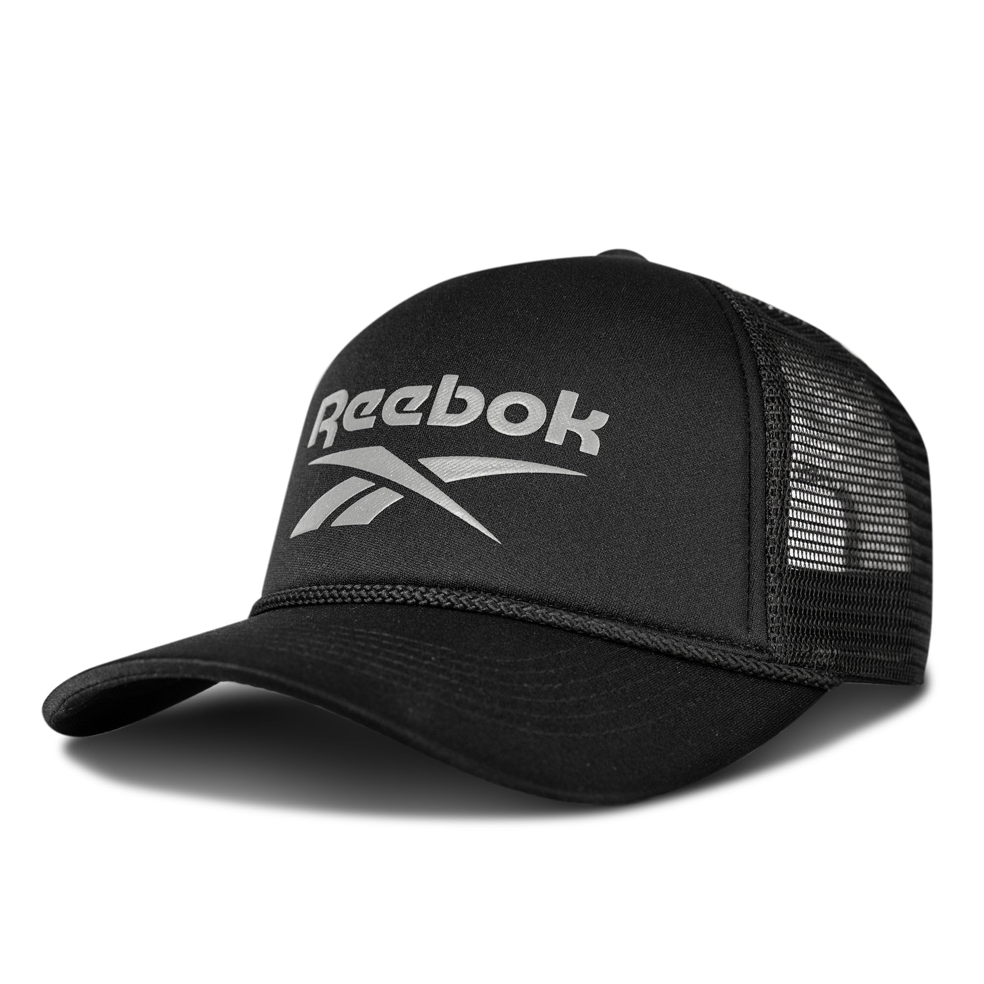 Reebok Casquette de Baseball Unisexe Deluxe Aero-Black, Taille Unique, Deluxe Aero - Noir, Taille Unique