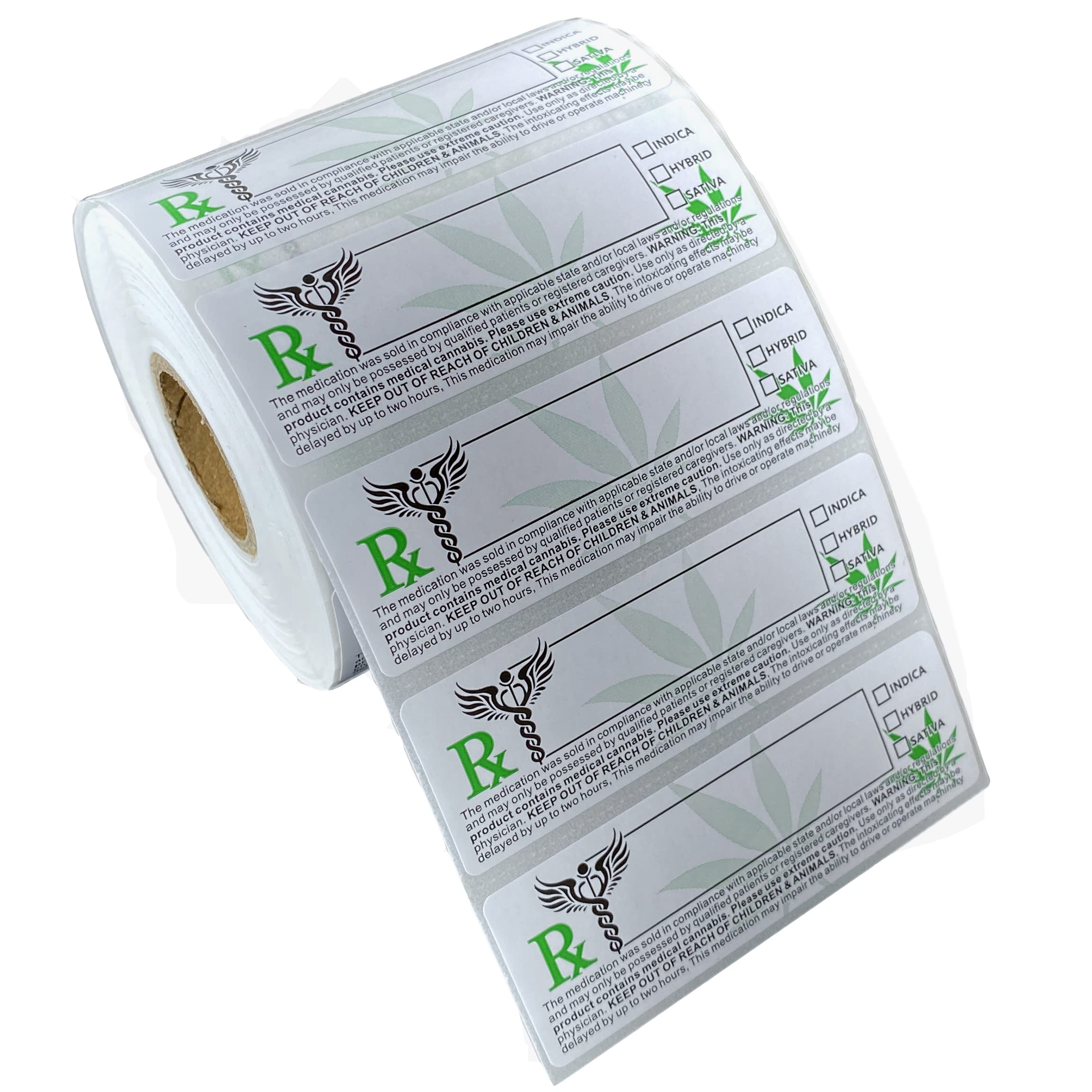 Buy FirstZi Medical RX Label Stickers 3"x1", 1000 pcs Per Roll
