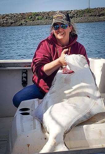 Miniatura 5 de Fishoholic - Sombrero de pesca, 8 variedades de color y 3 tamaños, Snapback & Flexfit (R) TM. Gran regalo para los amantes de la pesca, Negro, talla