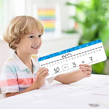 ililil【イルイルイル】さいば〜の〜すりぃぶ ホワイト Amazon.com : 26 Packs Number Line Dry Erase Boards Cards
