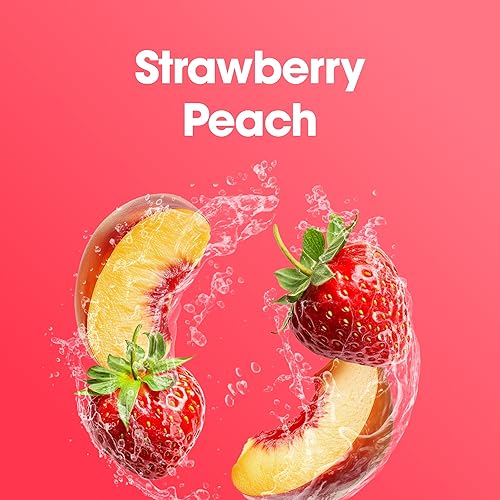 Miniatura 2 de Optimum Nutrition Creatina monohidrato Plus en polvo, mezcla de creatina con sabor a melocotón y fresa, con electrolitos para hidratación, vitaminas