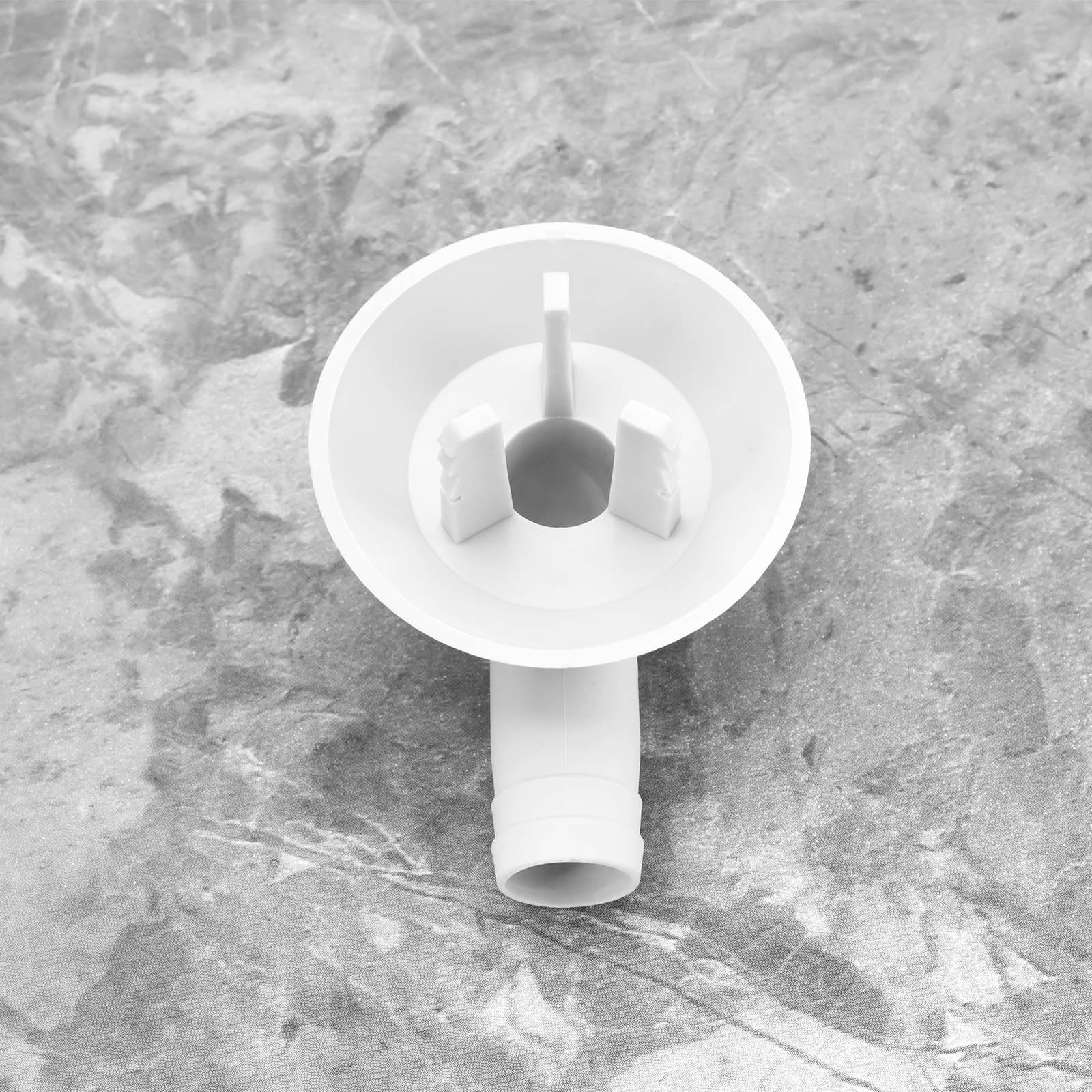 Adaptador de drenaje de codo de aire acondicionado de 1.024 in, conector de manguera de drenaje de codo, compatible con aire acondicionado mini split, 2 uds 6