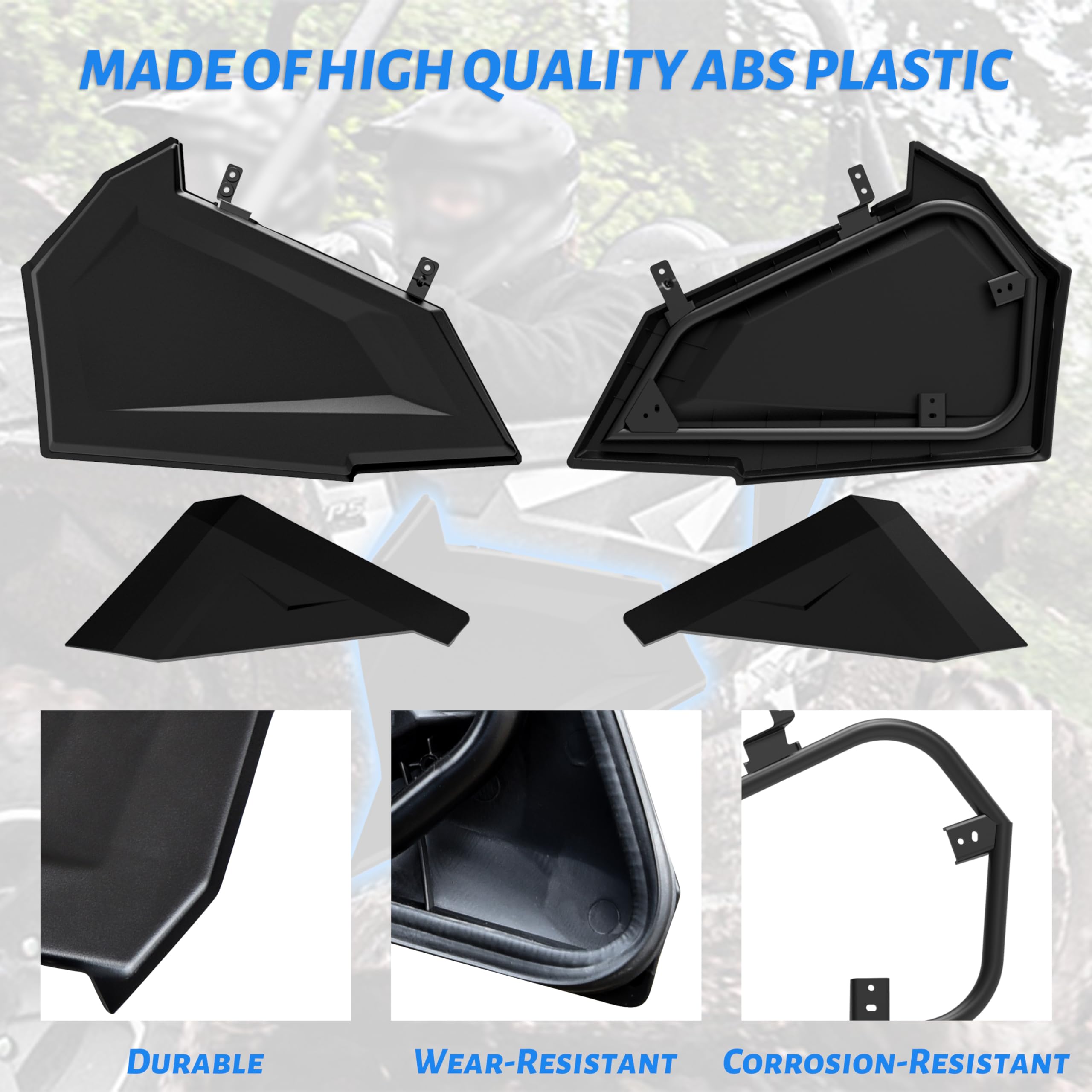 UTVSXPERT Lower Door Panels for RZR 900 50 inch 15-20, 50