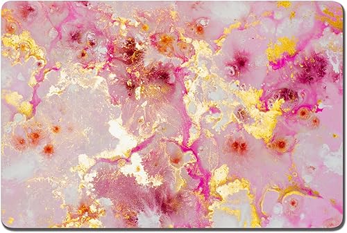 Rnivvi Tapete de comida para perros, tapete de mármol de 16 x 24 pulgadas para alimentos y agua, tapete absorbente para perros y gatos, tapete para