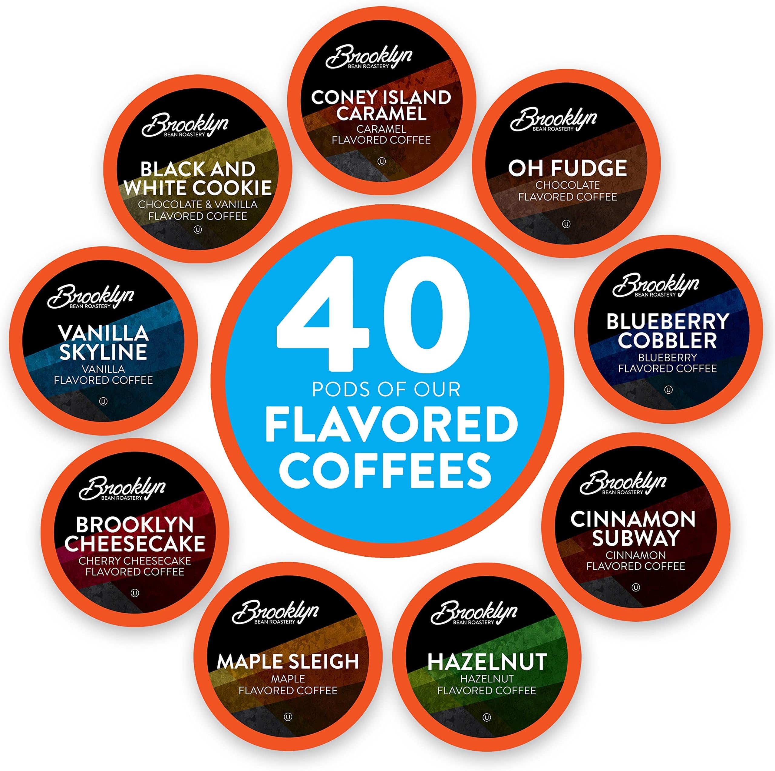 Crazy Cups Flavored Coffee Pods Variety Pack With Unique