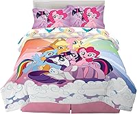 Vista 107 de Franco Bratz Fashion Bedding - Juego de edredón y sábanas súper suaves de 7 piezas con funda, tamaño Queen, (producto 100% oficial)