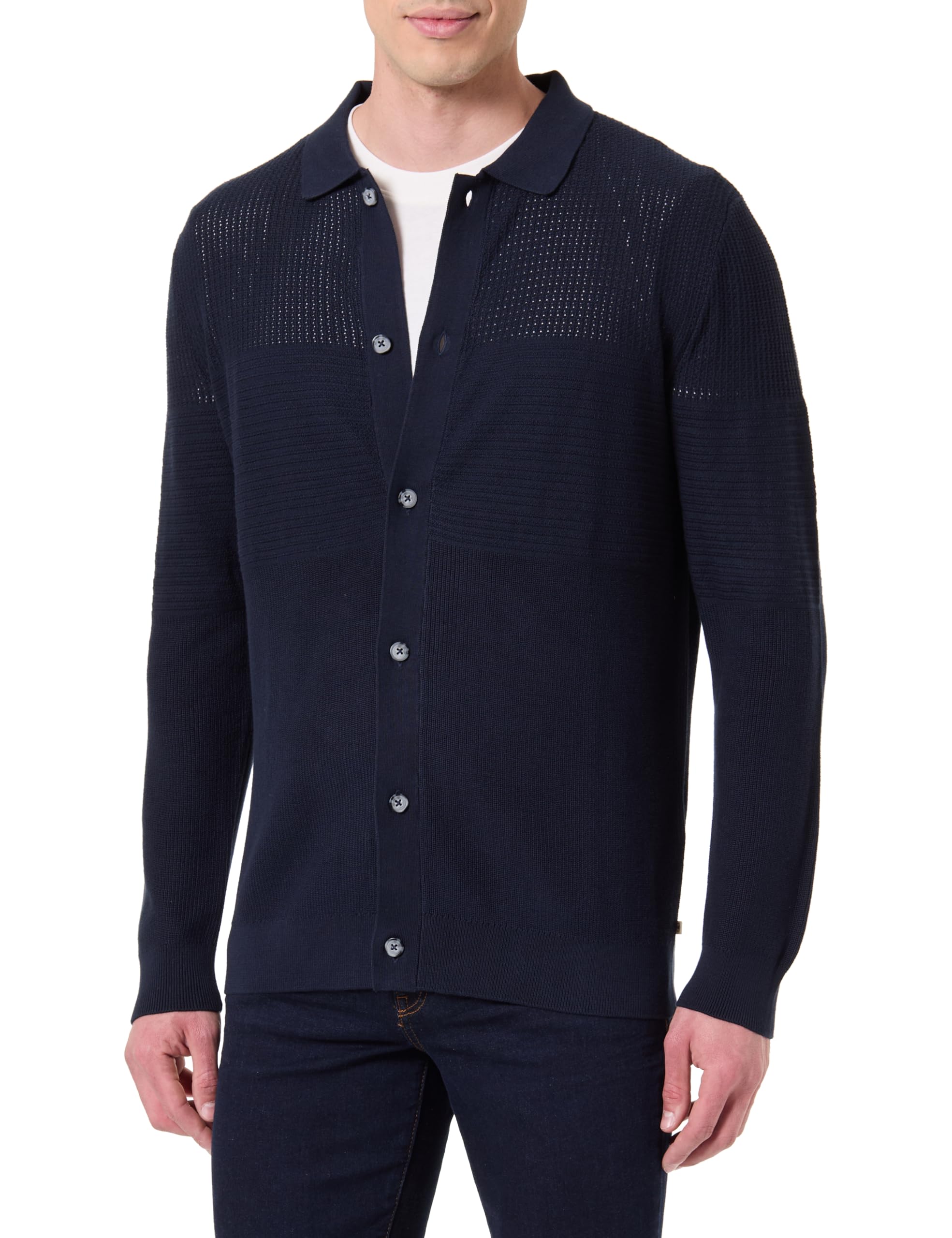 TOM TAILOR Herren Strickjacke