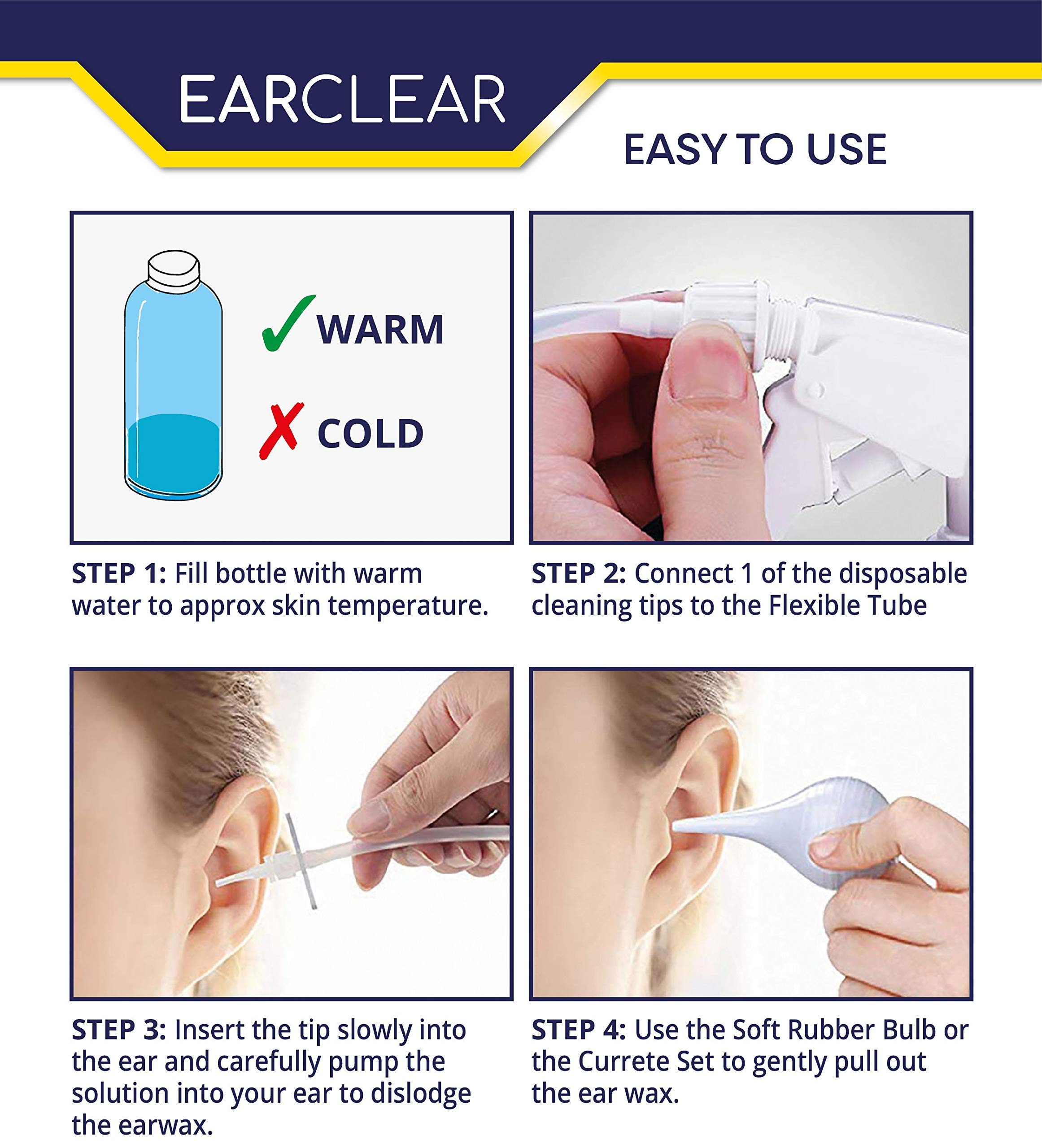 Buy Ear Wax Remover, 20in1 Ear Cleaner Kit with Olive Oil Ear Drops for Blocked Ears, Easy