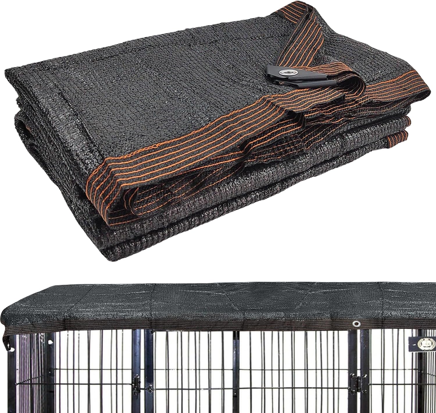 Hlimior 95 High Density Dog Kennel Shade Cover 10 x