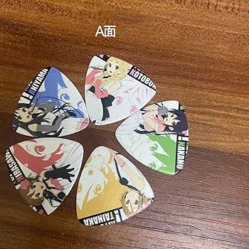 Amazon.co.jp: けいおん! ギター ピック アニメ 5枚入り 平沢唯 秋山