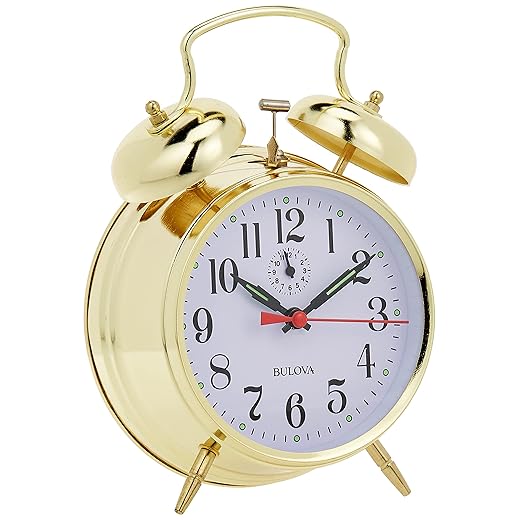 Bulova B 8124 Bellman Clock, Brass Finish product