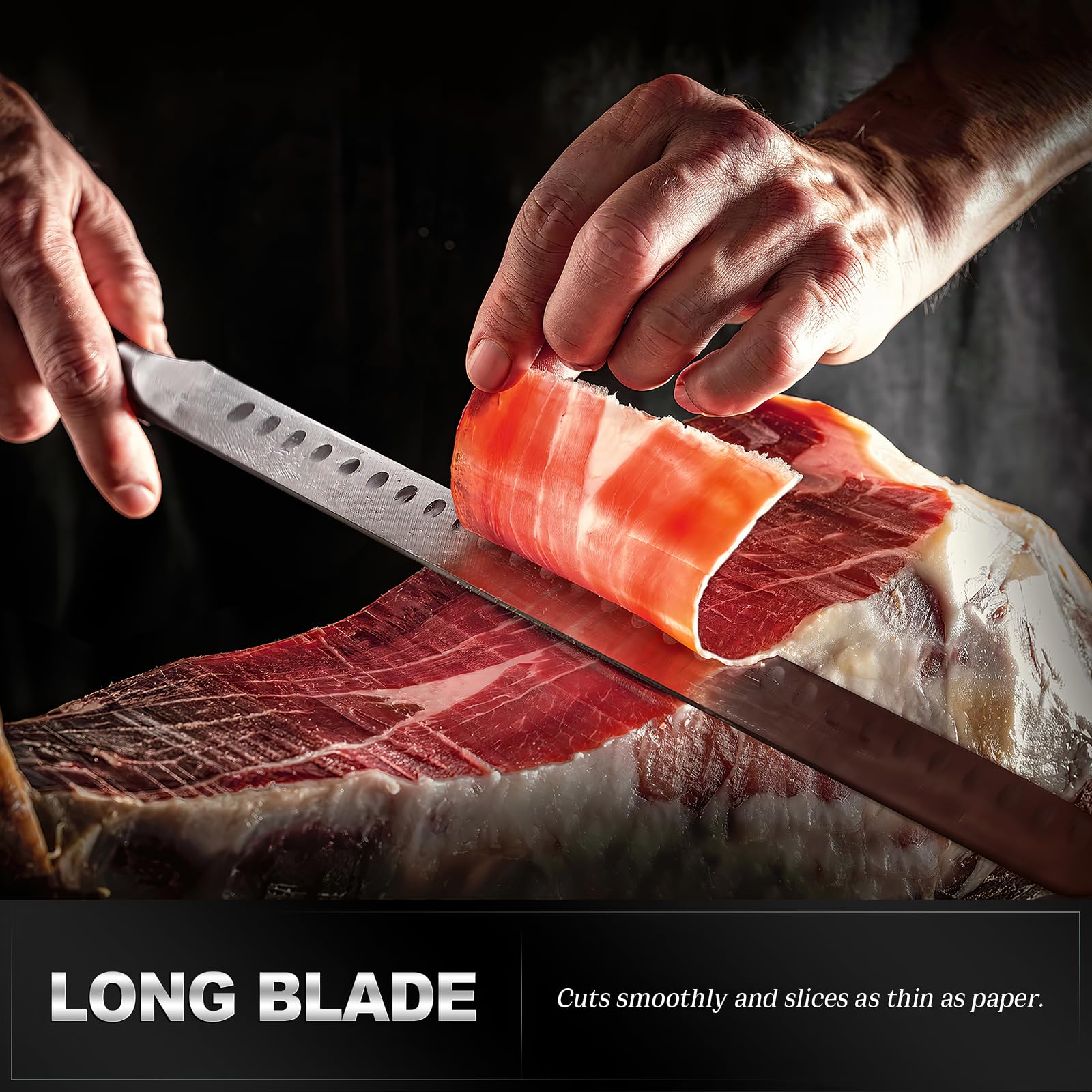 YFWOOD Brisket Knife, 12 inch Carving Knife for Meat — Amazon image 5