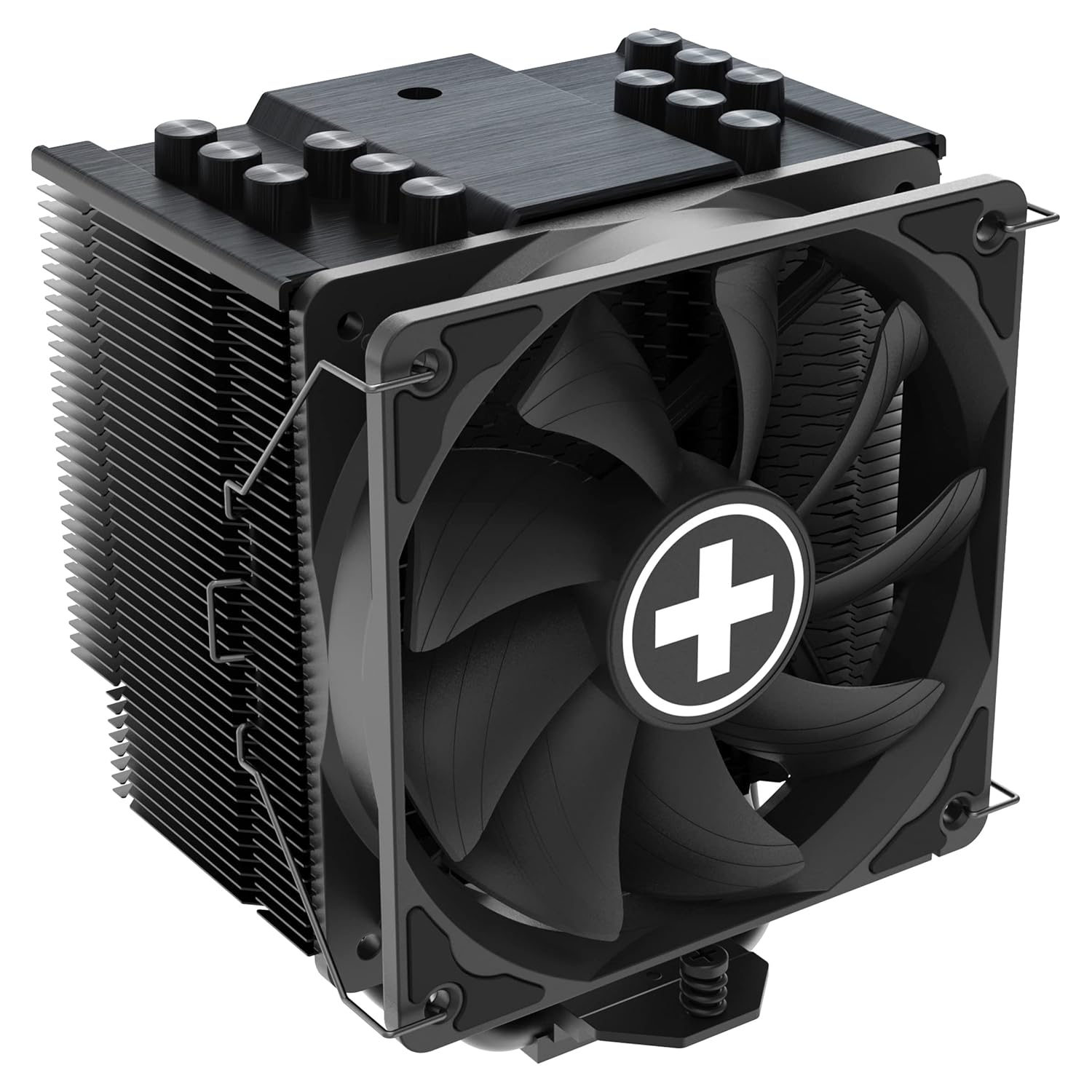XILENCE M906 AMD Intel Tower CPU Fan, AM5/AM4, LGA 2066/2011/1700/1200/1151/1150/1155/1156, TDP 250W, Silent PWM Fan 120mm FDB, Ideal for PC Gaming/Streaming/Rendering, Black
