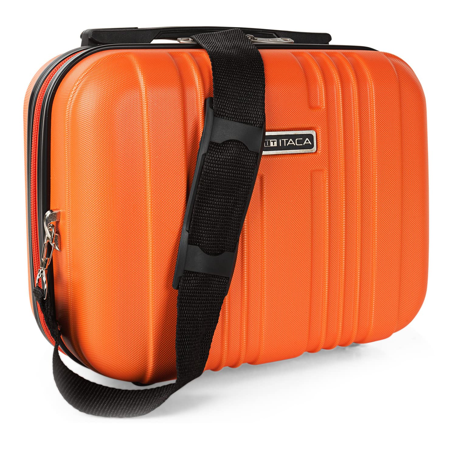ITACA Neceser Viaje - Neceser de Viaje Mujer Rígido - Neceser Mujer - Neceser Viaje Mujer de Material ligero y Resistente. Estuche Maquillaje Mujer Rígido Juvenil, Material Resistente y Ligero. T715
