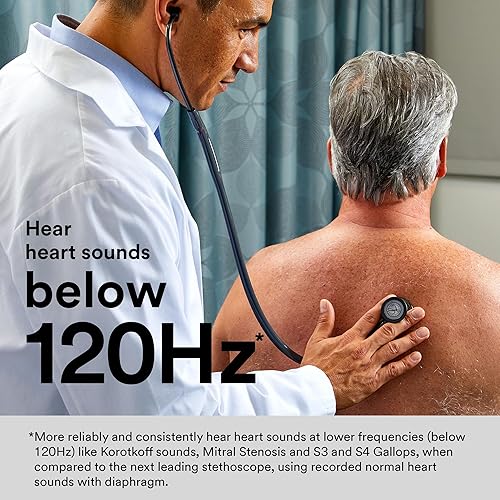 Miniatura 7 de Estetoscopio 3 M Littmann Cardiology IV, standard-finish chestpiece, 27", 1