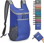 G4Free Lightweight Packable Shoulder Backpack Hiking Daypacks Small Casual Foldable Outdoor Bag 11L