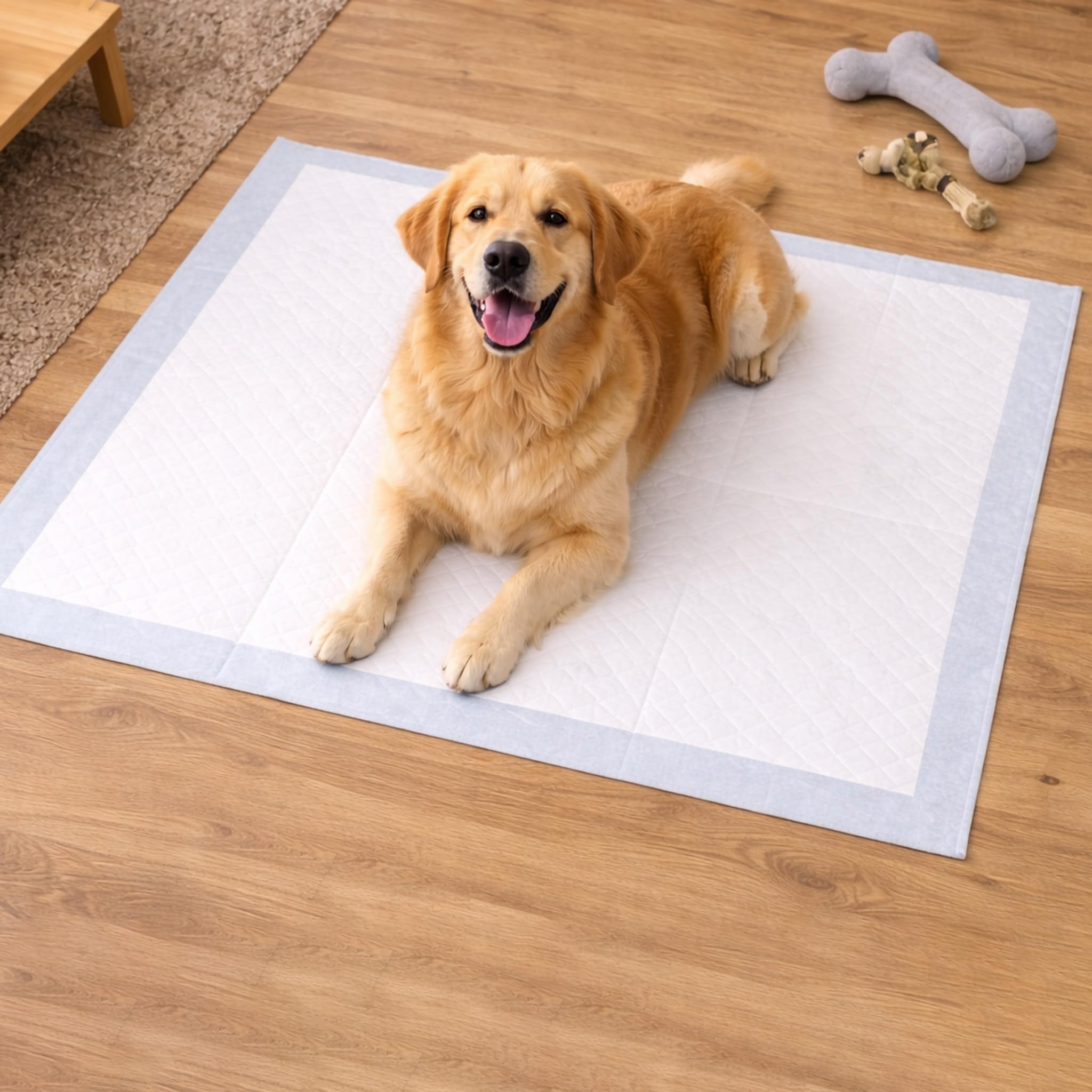 200 Traversine Cani 60x90 Super Assorbenti - 5 Strati con Fondo Impermeabile e Controllo Odori - Per Cuccioli, Cani Anziani e Gatti - Protegge Pavimenti, Tappeti e Cucce
