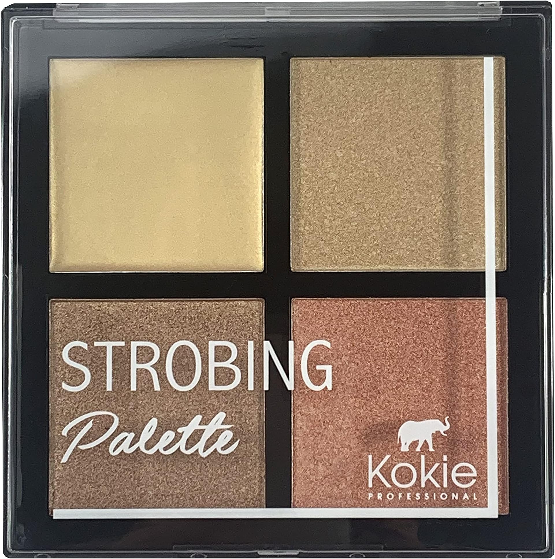 Kokie Cosmetics Strobing Palette, Get The Glow, 0.16 Ounce