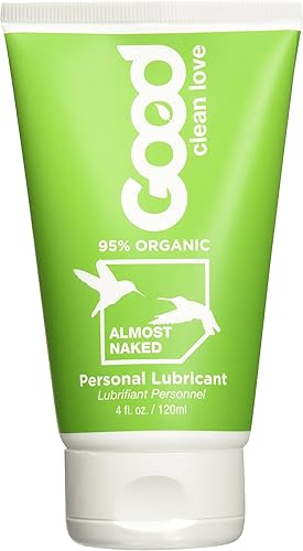 Good Clean Love - Lubricante Almost Naked de 1,5 onzas fluidas, Verde, 1