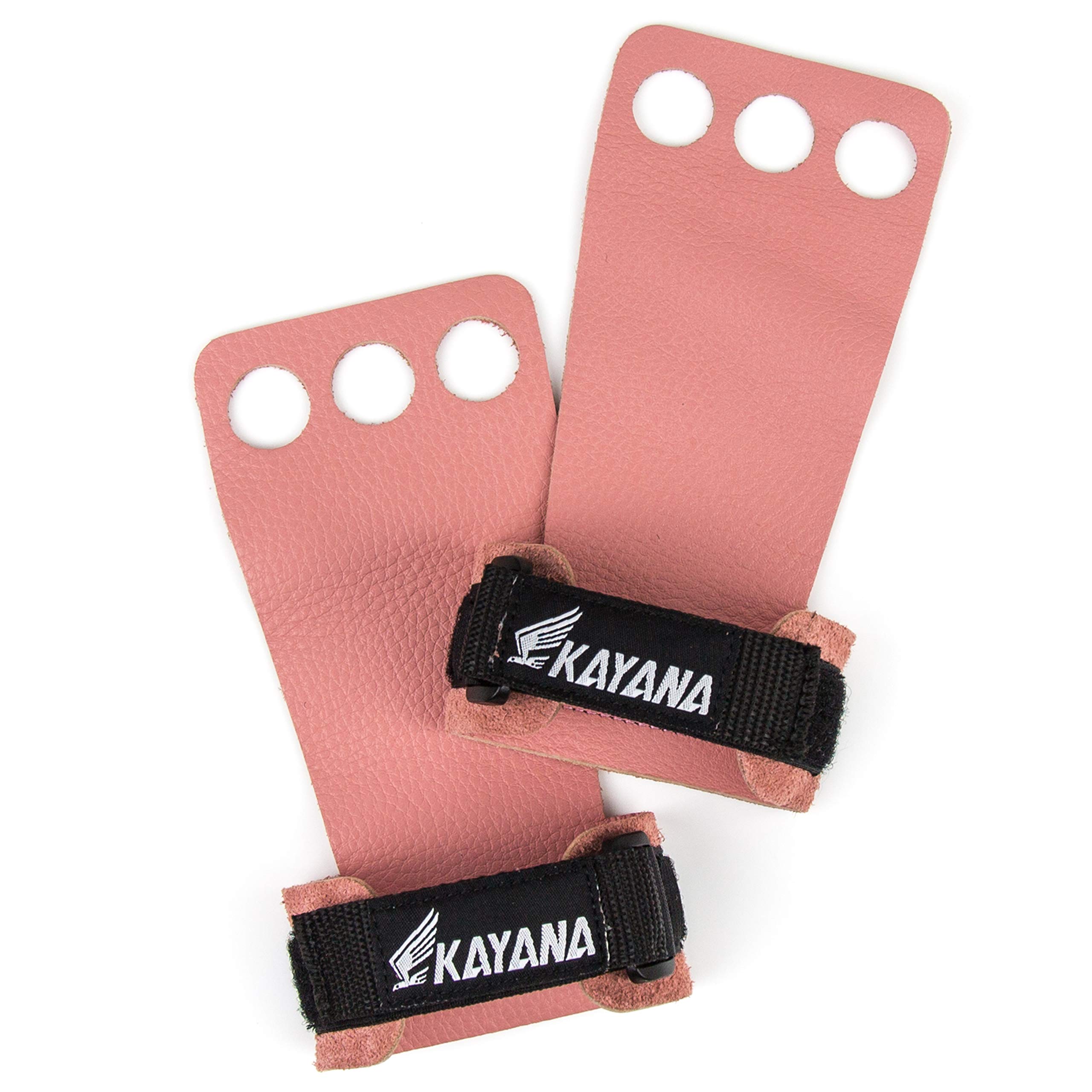 Pull Up Bar KAYANA Hole Leather Gymnastics Hand Grips Palm