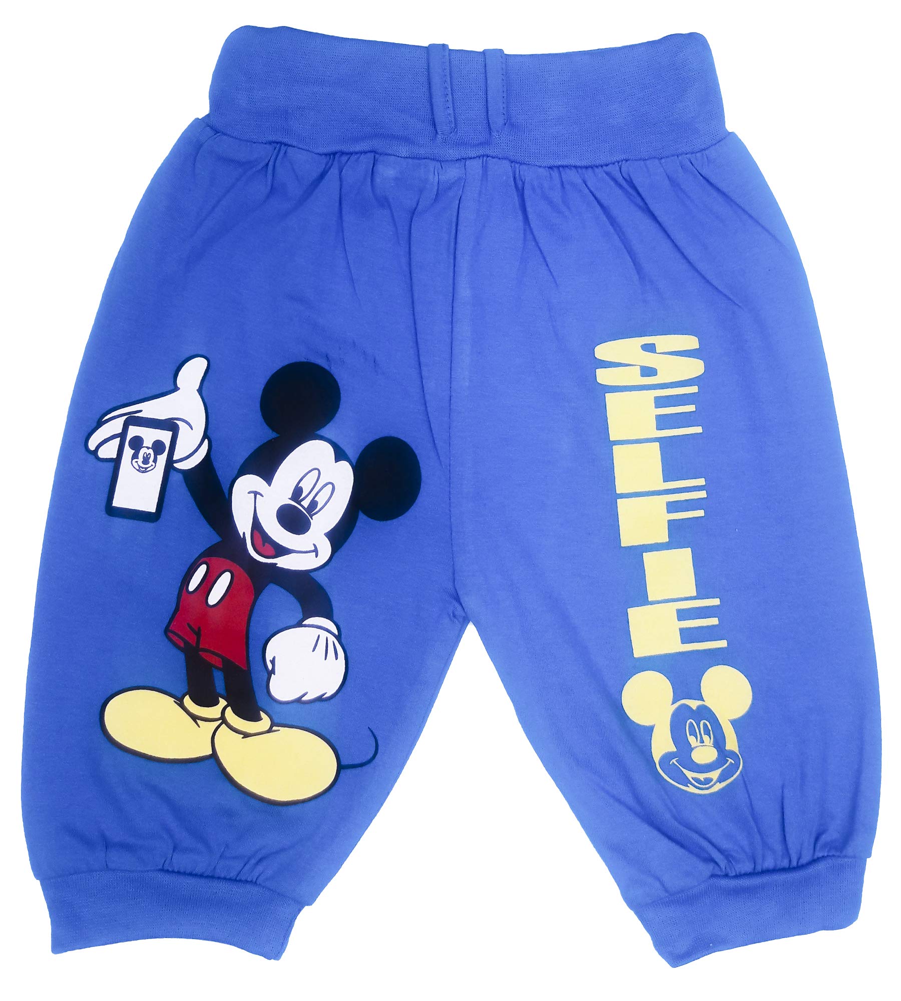 Khwahish Kids Cotton Unisex Multi-Coloured Printed Full Length Relaxed Loose Fit Ribbed Pajama Pants (7-8 Year) Combo Pack of 5 Pieces. 4