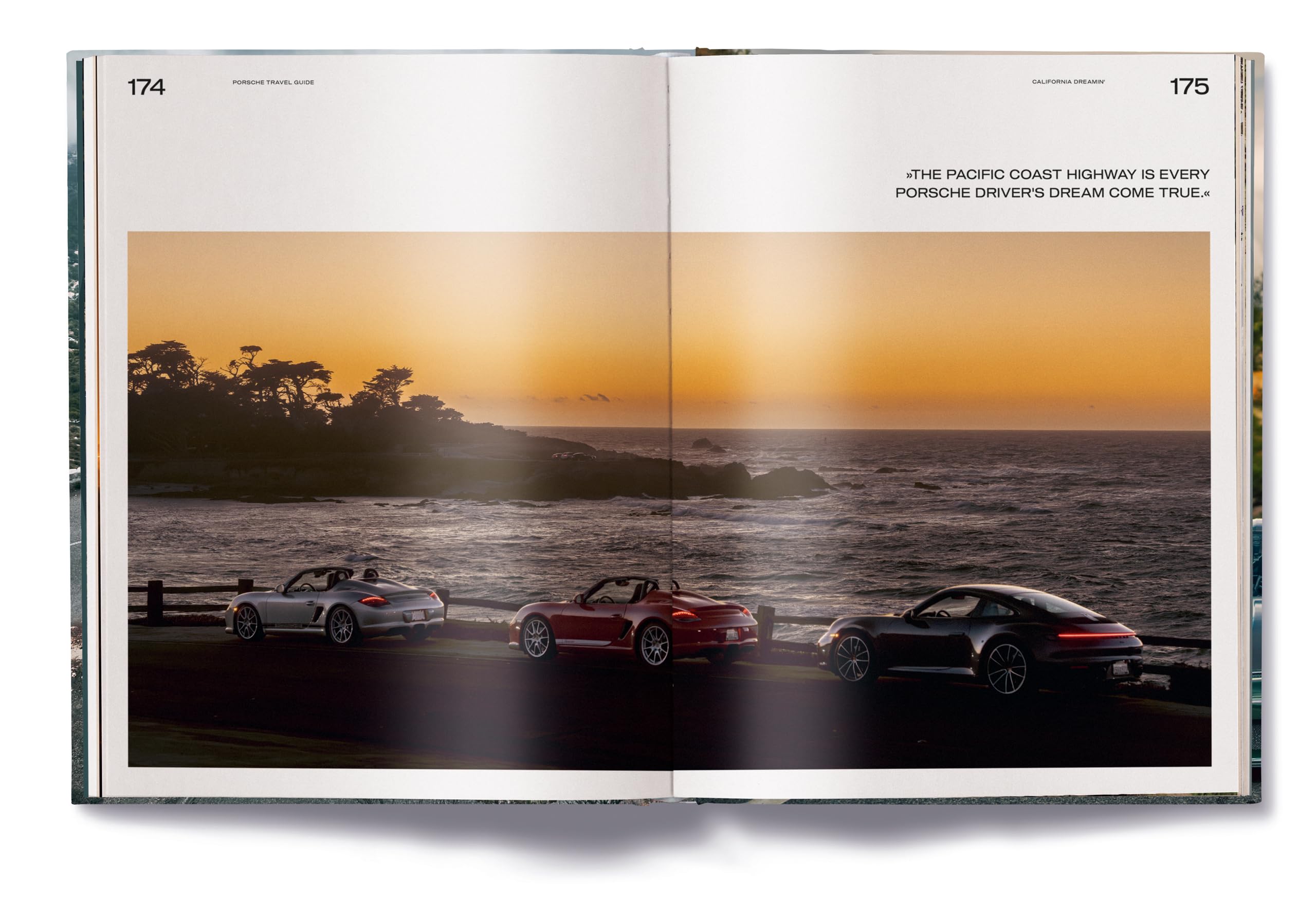 Porsche Escapes /anglais: From Mountain Passes to Coastal Highways