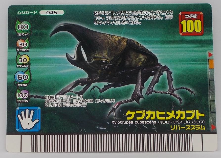 Amazon.co.jp: ムシキング MUSI-045-FG ケブカヒメカブト