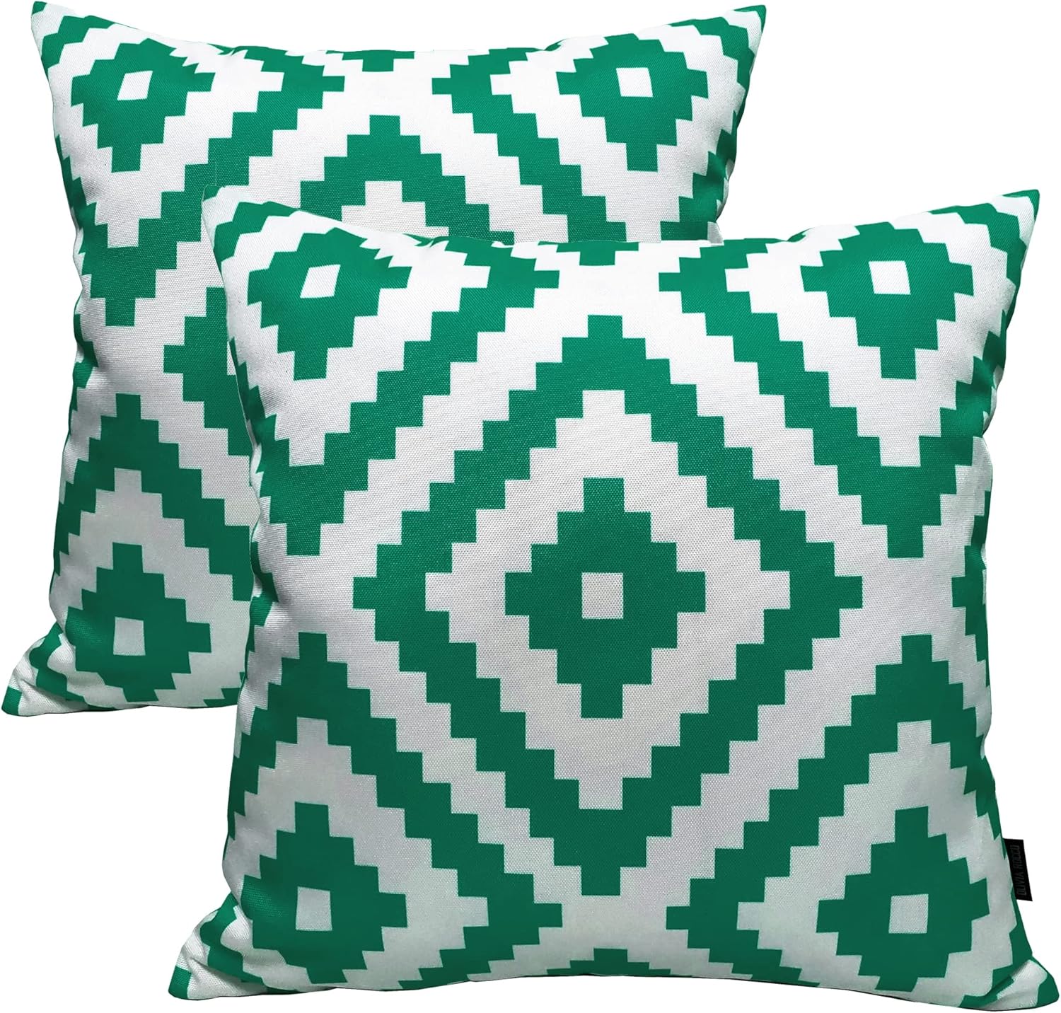 Olivia Rocco Pack of 2 Waterproof Cushion Cover Outdoor Garden