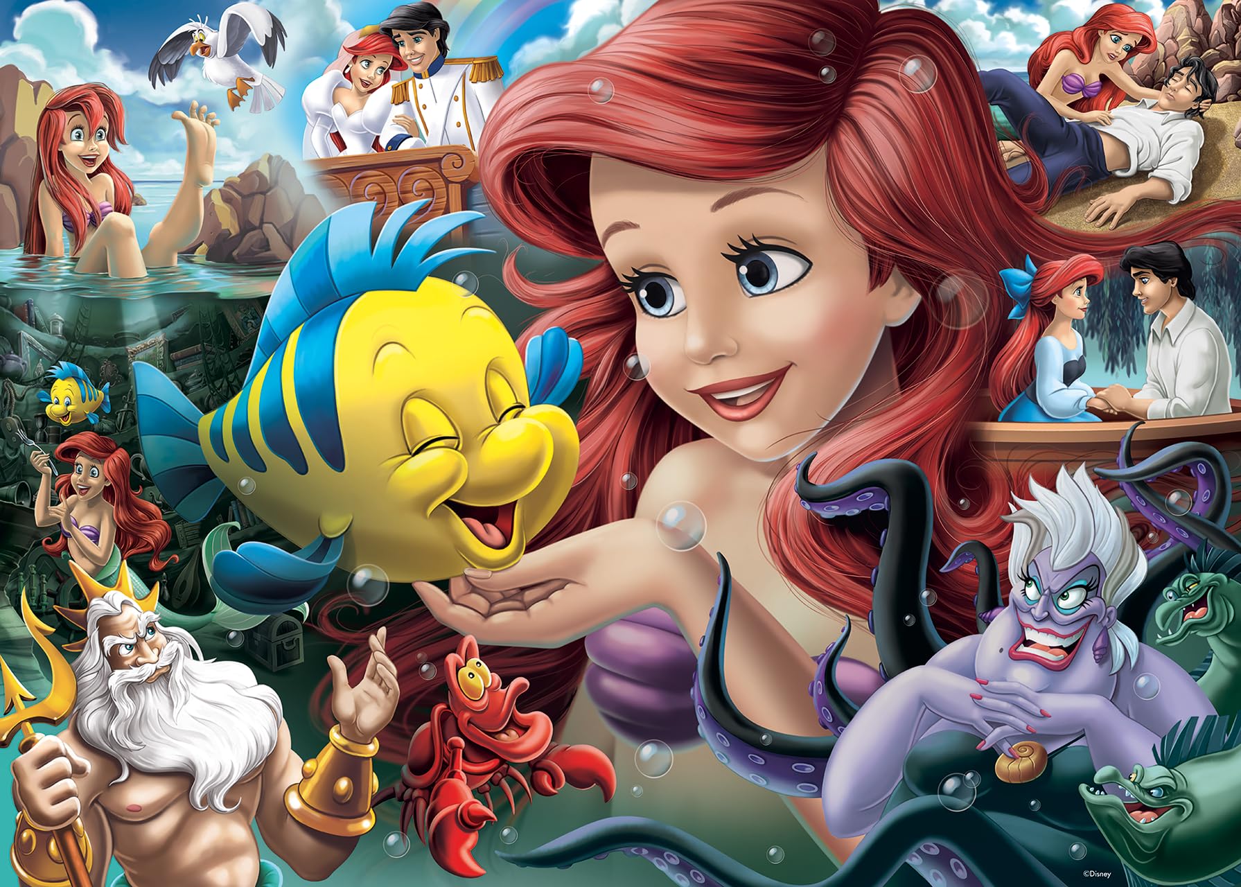 Disney Princess Heroines No.3The Little Mermaid (1000 Pieces)Brand New And Sealed from B&Q