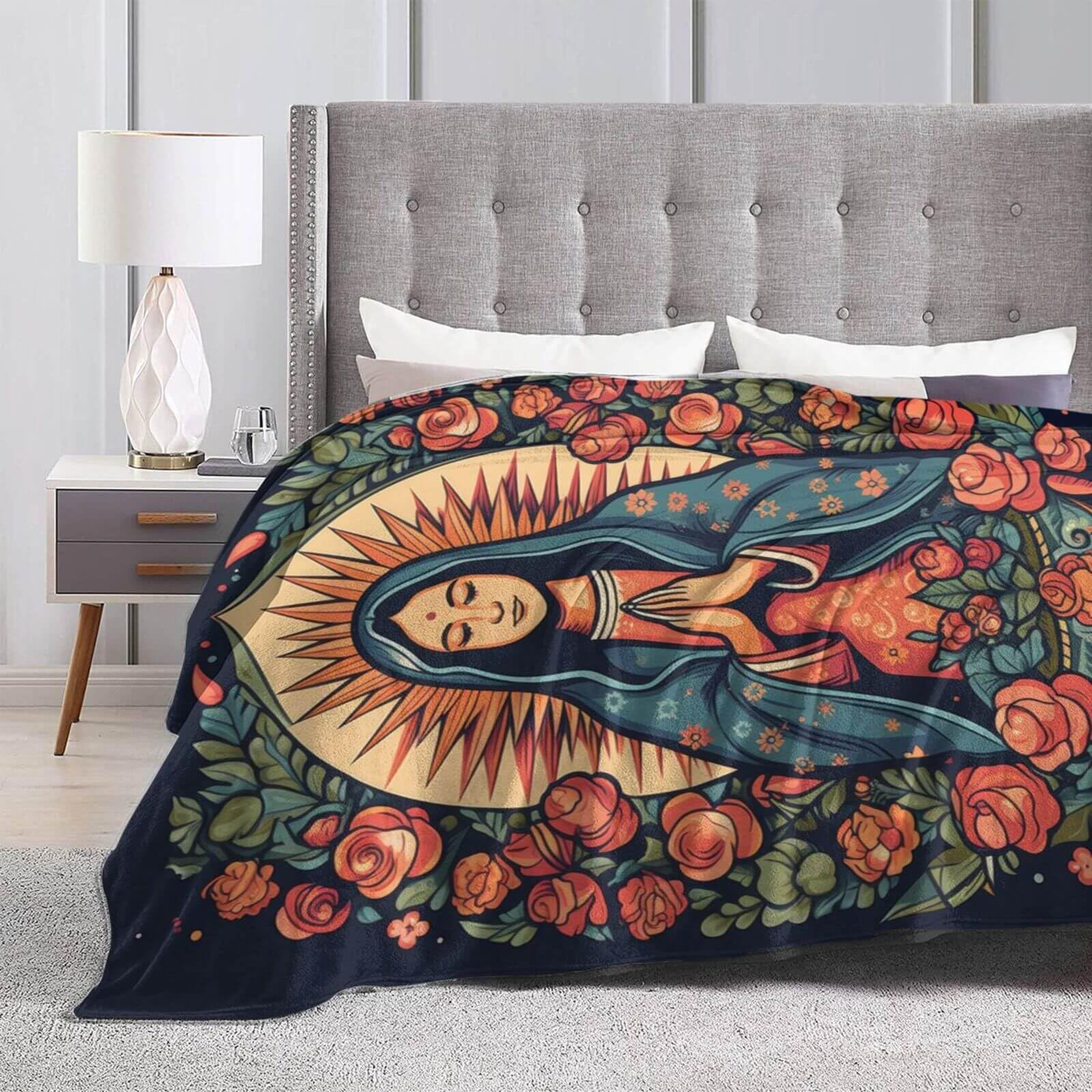 Amazon.com: Homieblanket Virgin Mary Blanket for Boys Girls