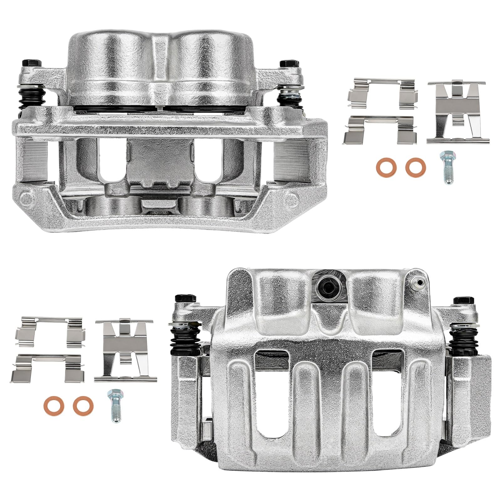 SCITOO 18B4635 18B4634 Front Left &amp; Right Disc Brake Calipers With Bracket