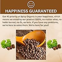 Vista 7 de SPICY ORGANIC Bayas de pimienta de Jamaica orgánicas puras enteras de 4 onzas. Certificado USDA Orgánico - Semillas de pimiento y pimientos prémium