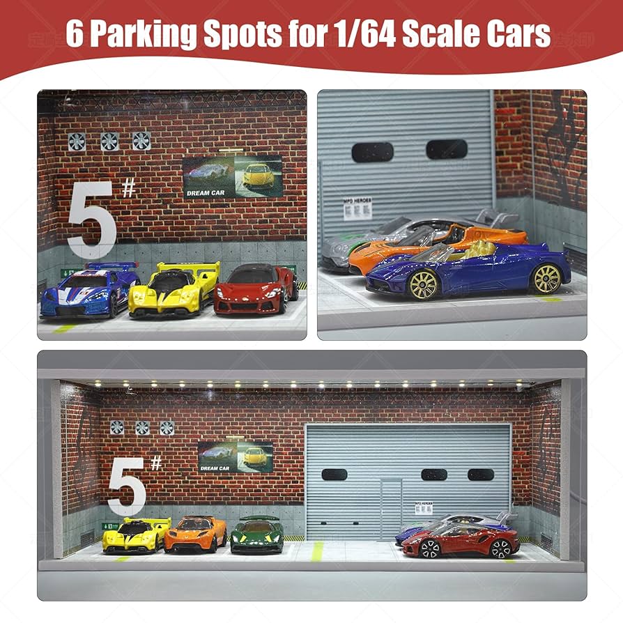 Amazon.com: Saichotoy Display Case for Hot Wheels: Stackable