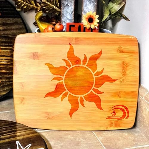 Miniatura 6 de Plantillas de olas de playa para pintar sobre madera, lienzo reutilizable, plantilla náutica de rayos solares para manualidades, proyectos de arte